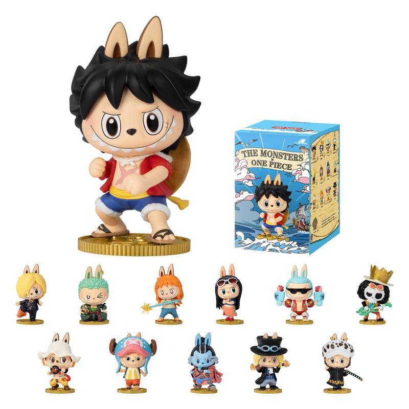 ⭐️袋未開封⭐️THE MONSTERS×ONE PIECE⭐️フィギュア⭐️9体⭐️ Bonecos de ação POP MART The Monsters One Piece Series - Funko